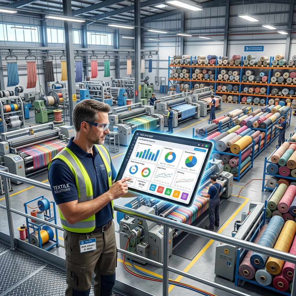 Tekstil Fabrikasında Logo GO 3 ERP Entegrasyonu